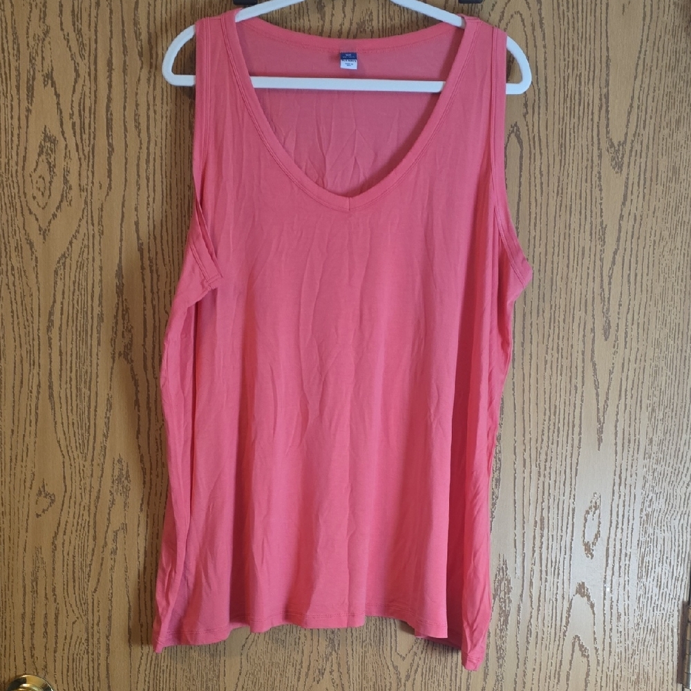 Old Navy Coral Sleeveless Tank Top